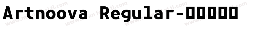 Artnoova Regular字体转换